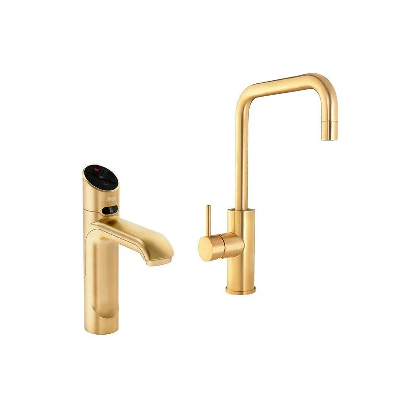 Zip HydroTap G5 BHA100 3-in-1 Classic Plus tap with Cube Mixer - Brushed Gold