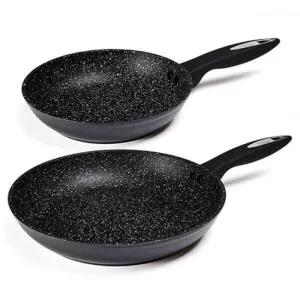 Zyliss Rockpearl Non-Stick 2 Piece Frying Pan Set